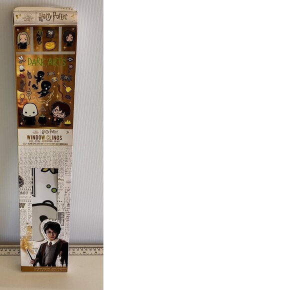 Halloween Window Gel Clings HARRY POTTER Decorations 1 Sheet Reusable - Picture 2 of 3